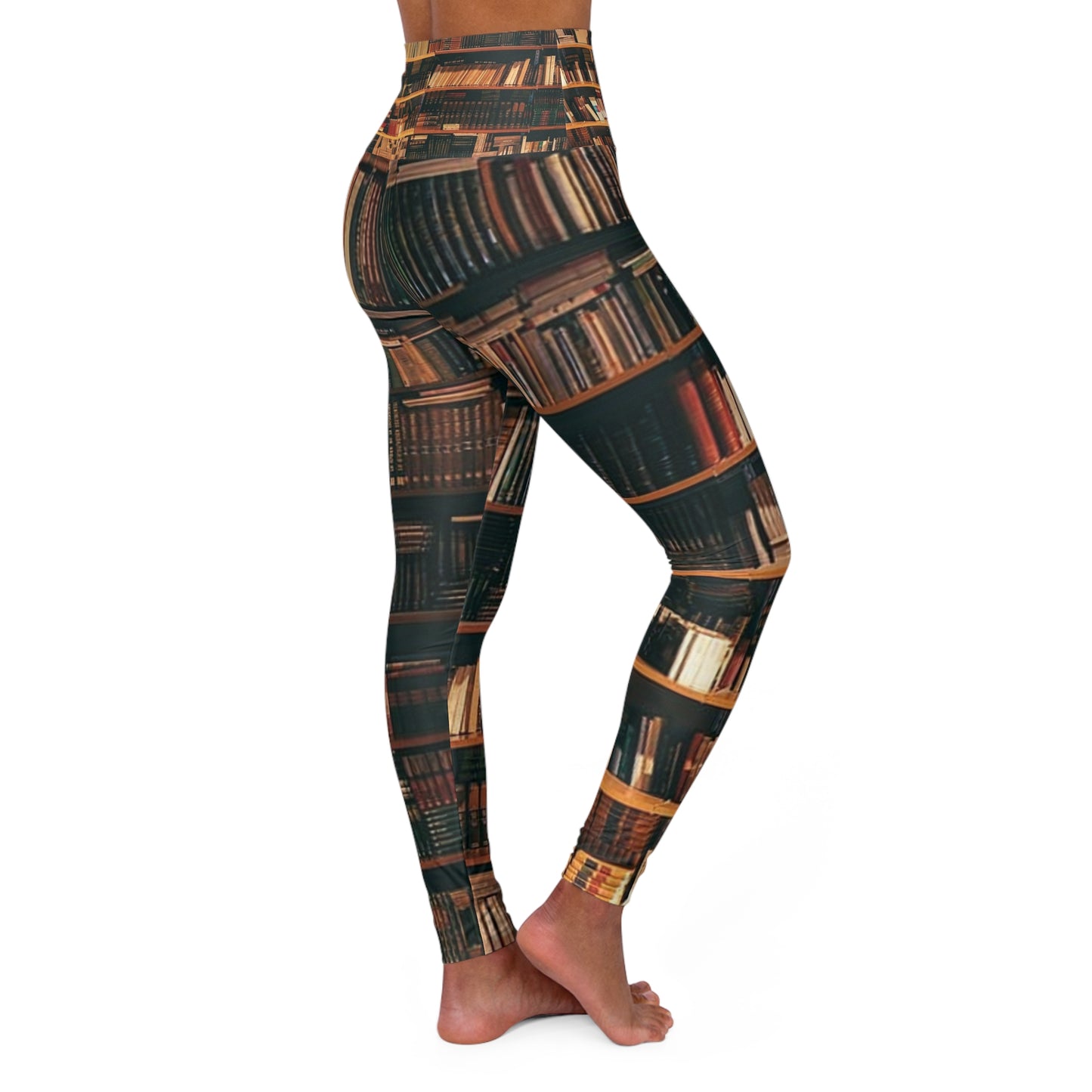 Book Lover High Waisted Yoga Leggings