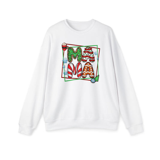 MAMA Christmas Drop Shoulder Sweatshirt