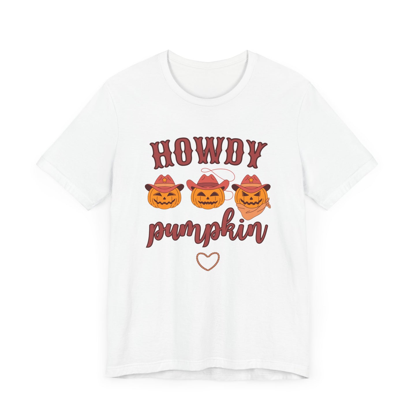 Howdy Pumpkin Short Sleeve Tee