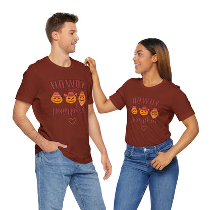 Howdy Pumpkin Short Sleeve Tee