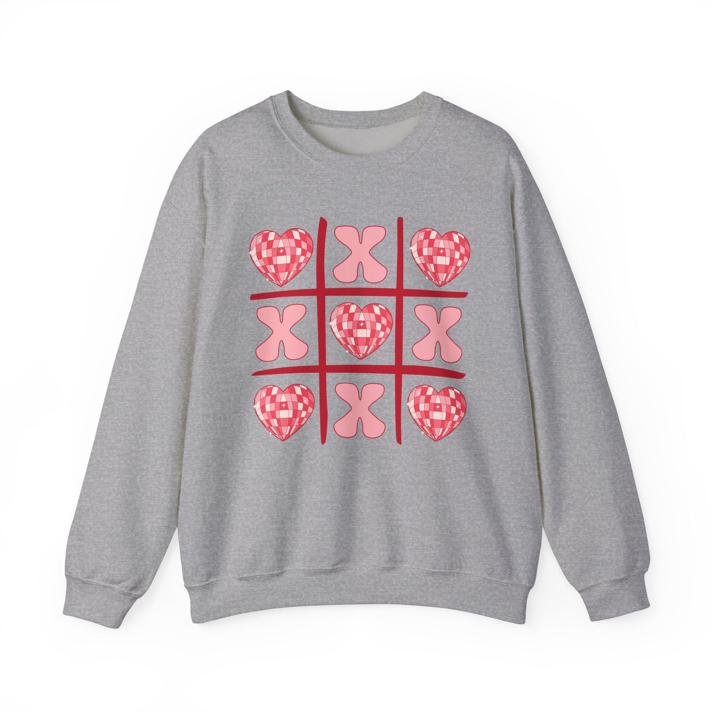 Hearts Tic Tac Toe Sweatshirt