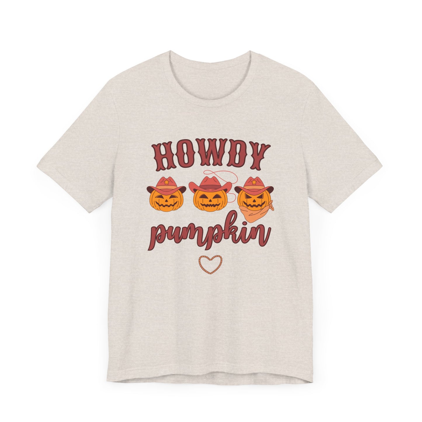 Howdy Pumpkin Short Sleeve Tee