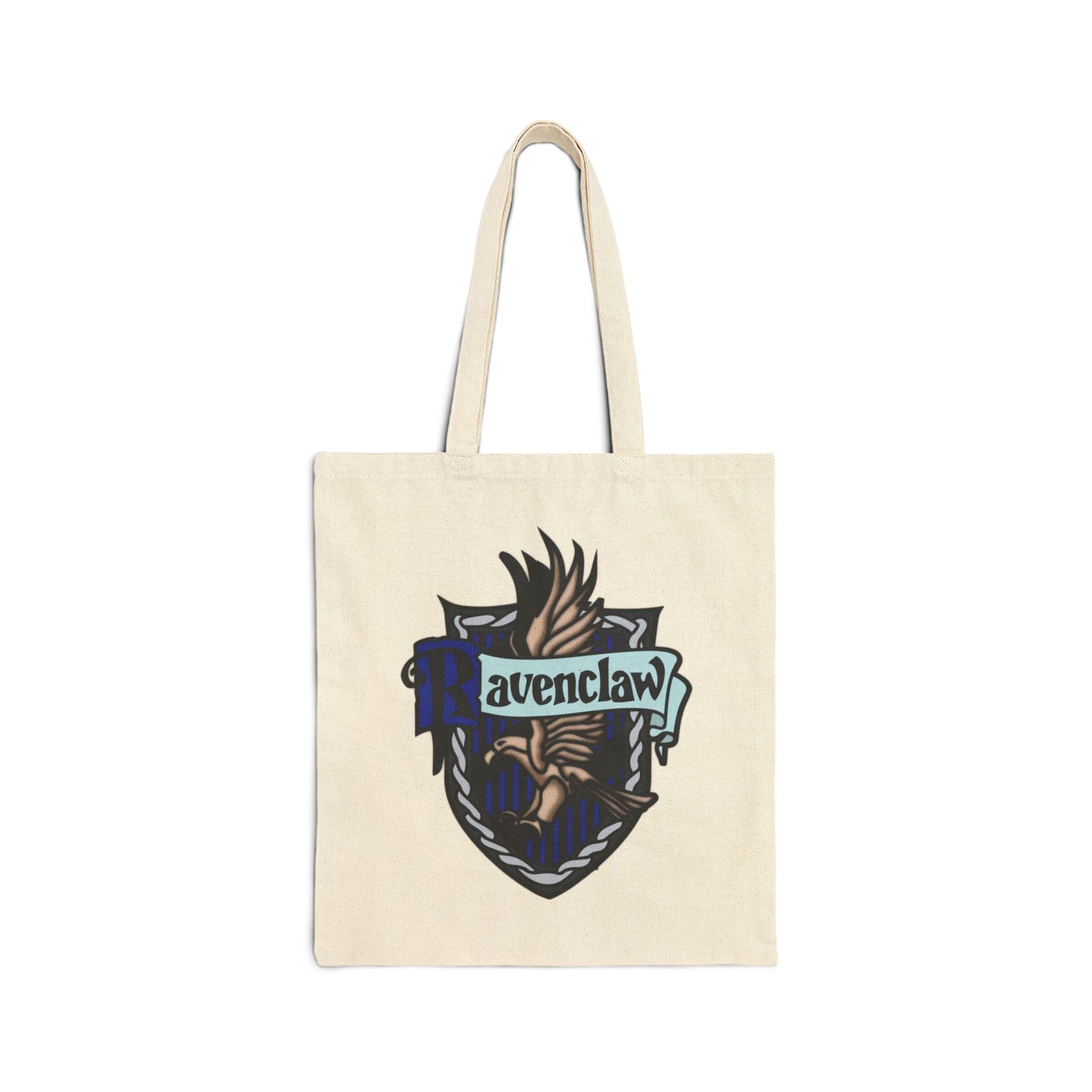 Ravenclaw Harry Potter Crest Cotton Canvas Tote Bag Wizard School