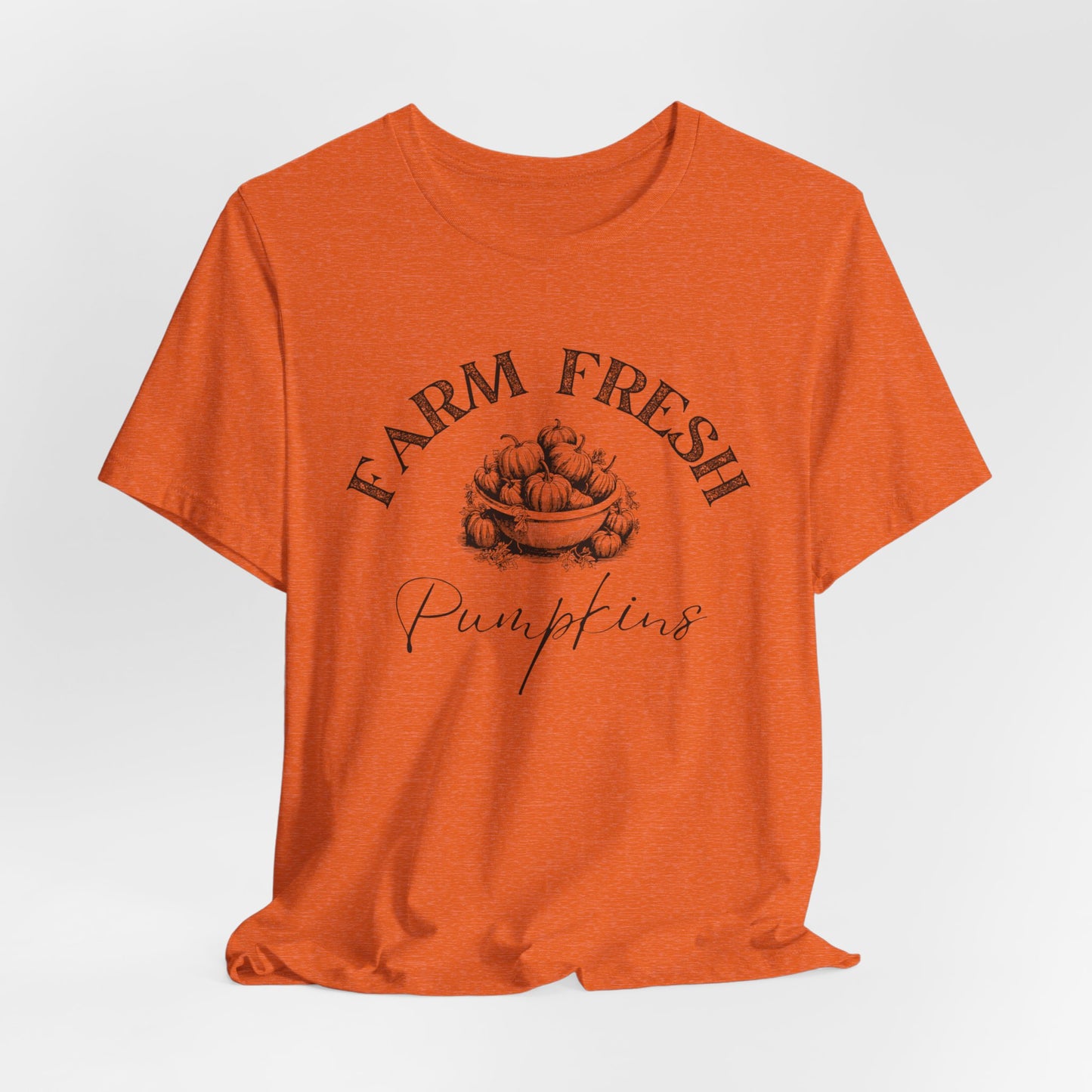 Farm Fresh Pumpkins Short Sleeve Tee