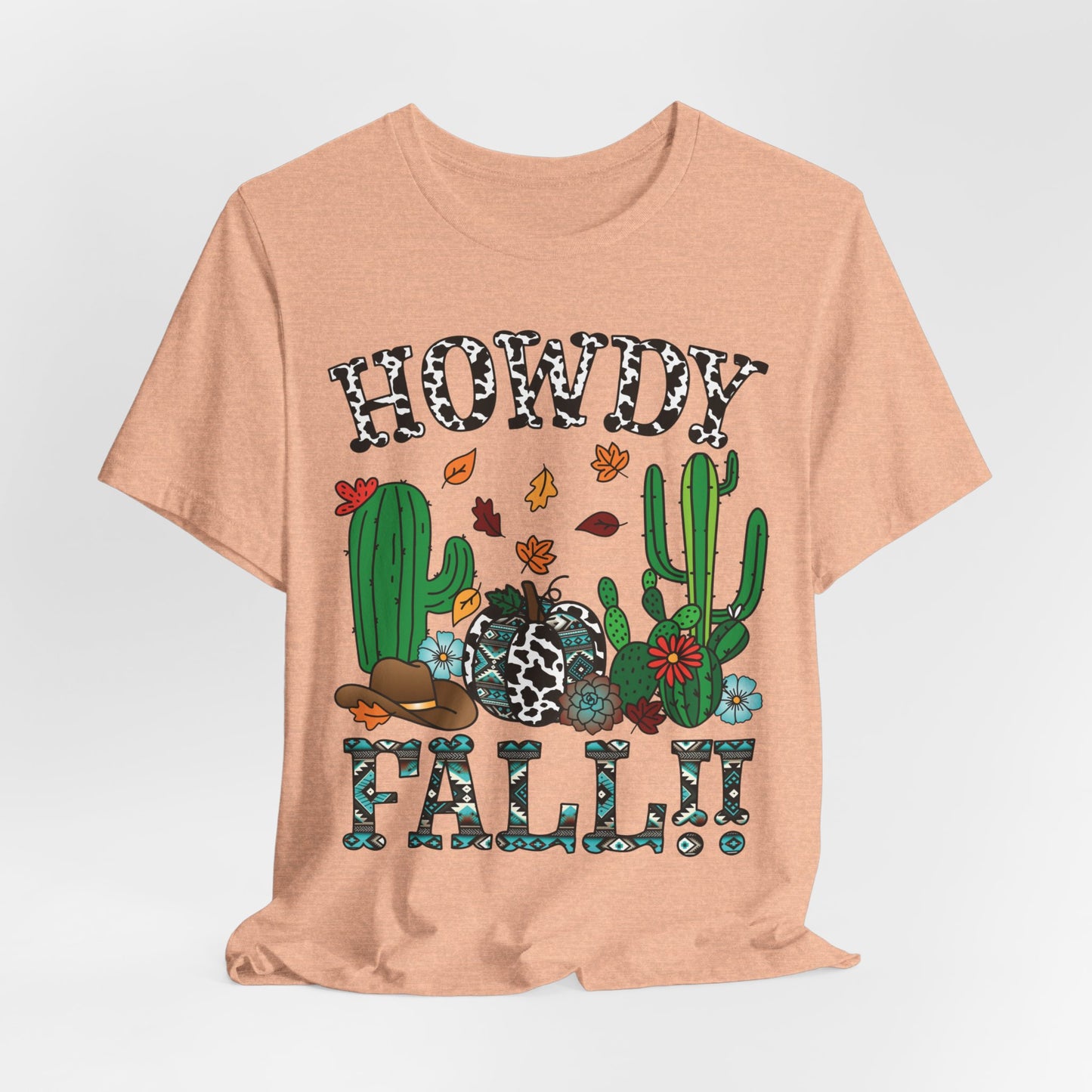 Howdy Fall Short Sleeve Tee