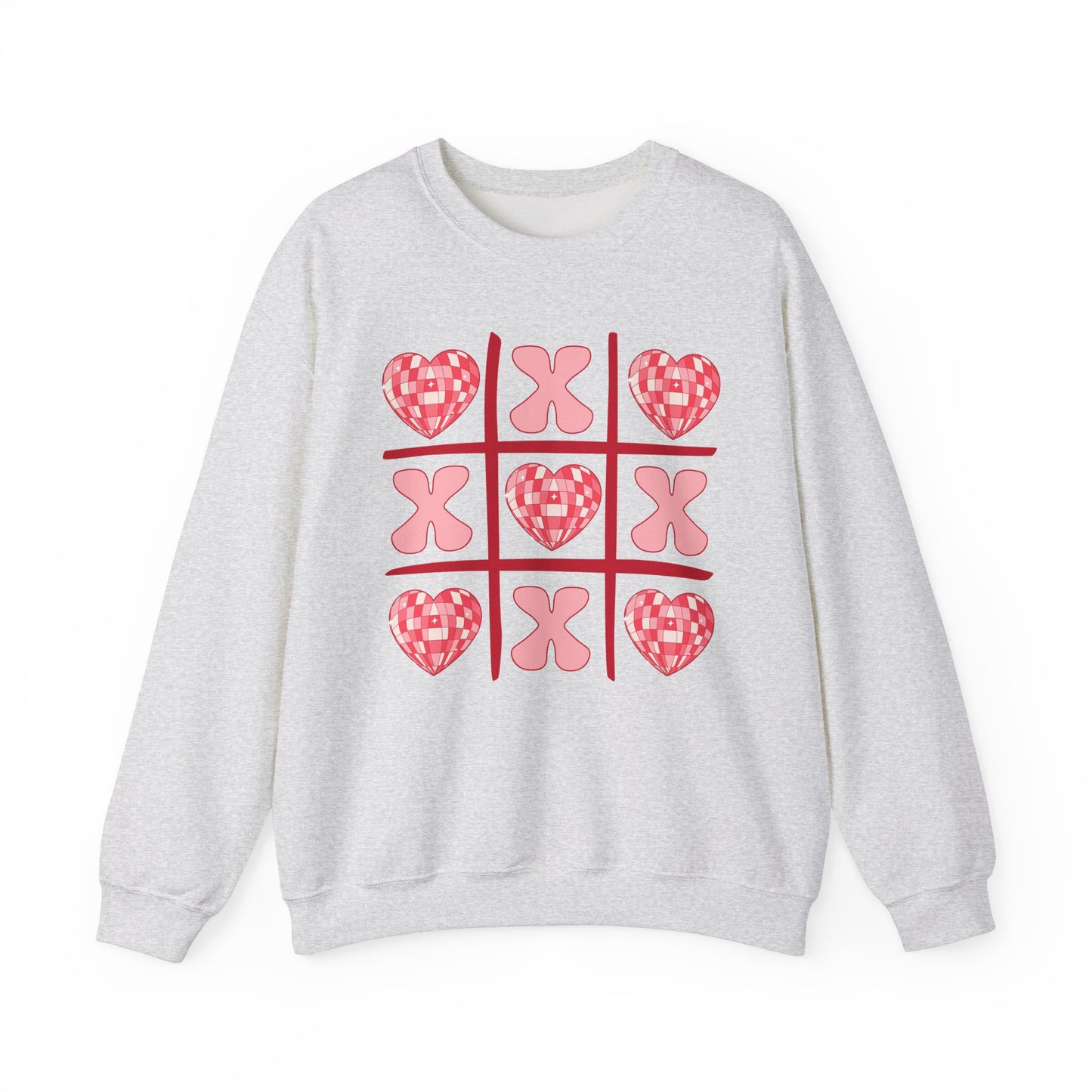 Hearts Tic Tac Toe Sweatshirt