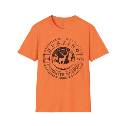 Hunting is My Favorite Season Unisex Softstyle T-Shirt