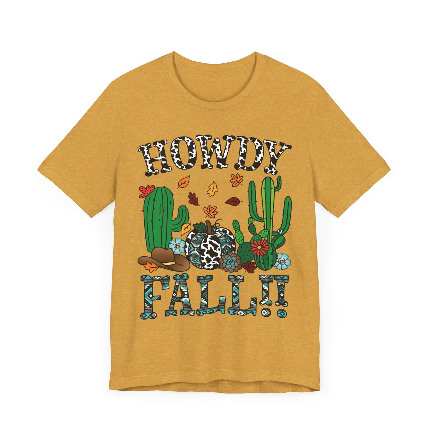 Howdy Fall Short Sleeve Tee