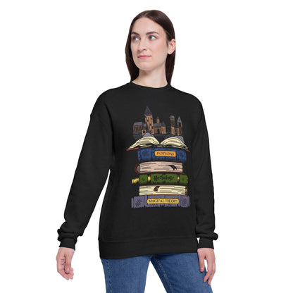 HP Books and Hogwarts Drop Shoulder Sweatshirt