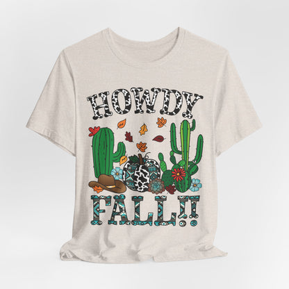 Howdy Fall Short Sleeve Tee