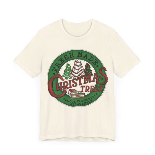 Christmas Tree Cakes Farm Logo Short Sleeve Tee