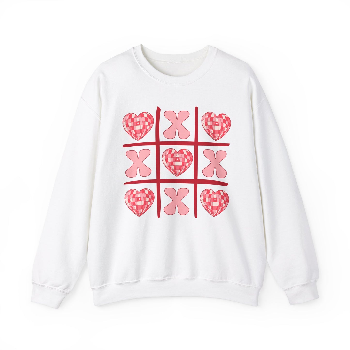 Hearts Tic Tac Toe Sweatshirt