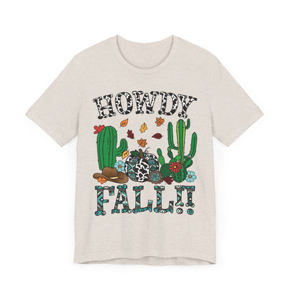 Howdy Fall Short Sleeve Tee