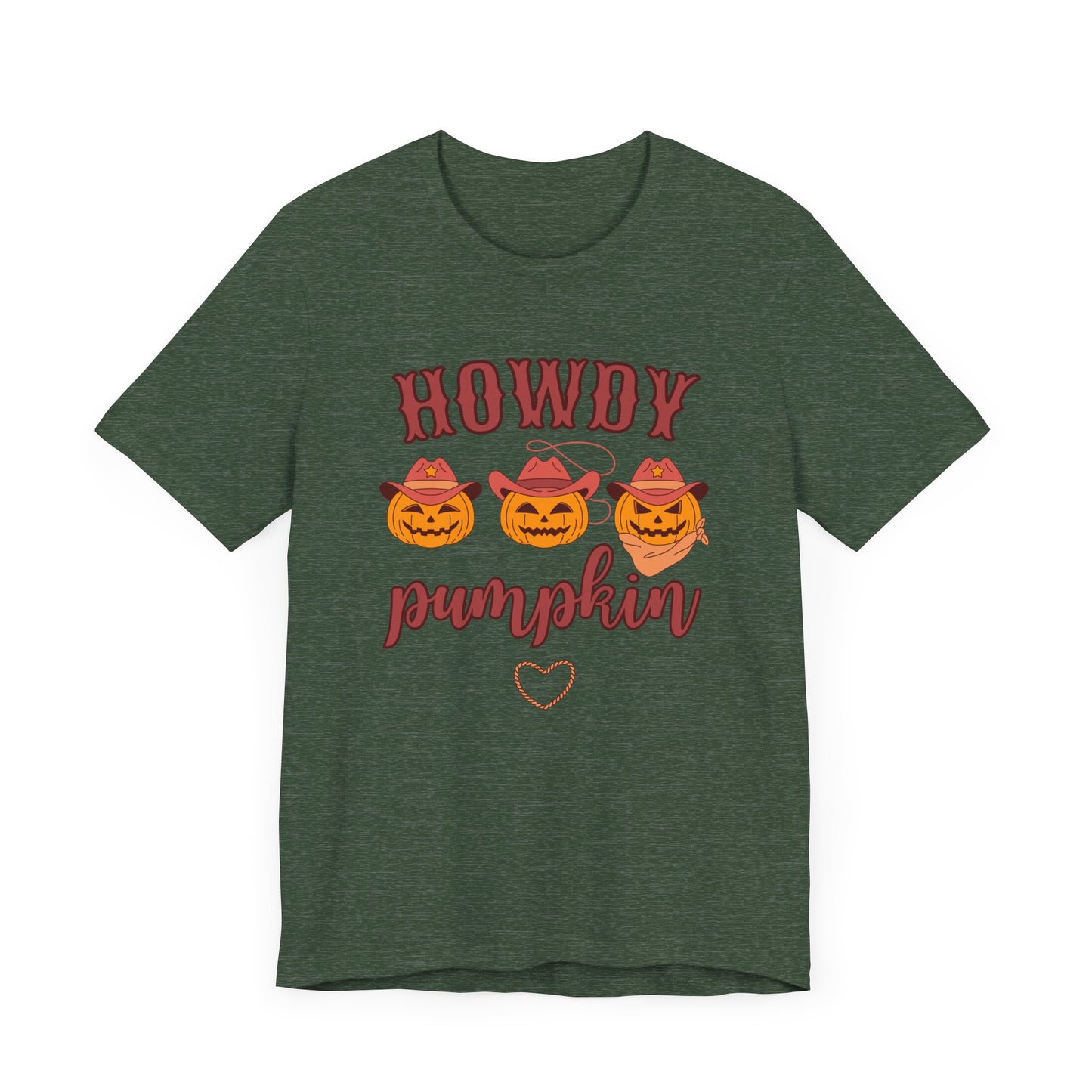 Howdy Pumpkin Short Sleeve Tee