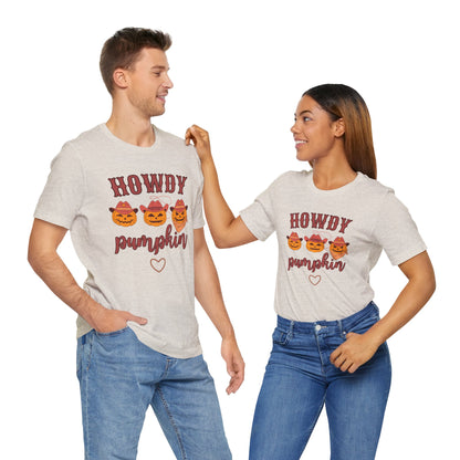 Howdy Pumpkin Short Sleeve Tee