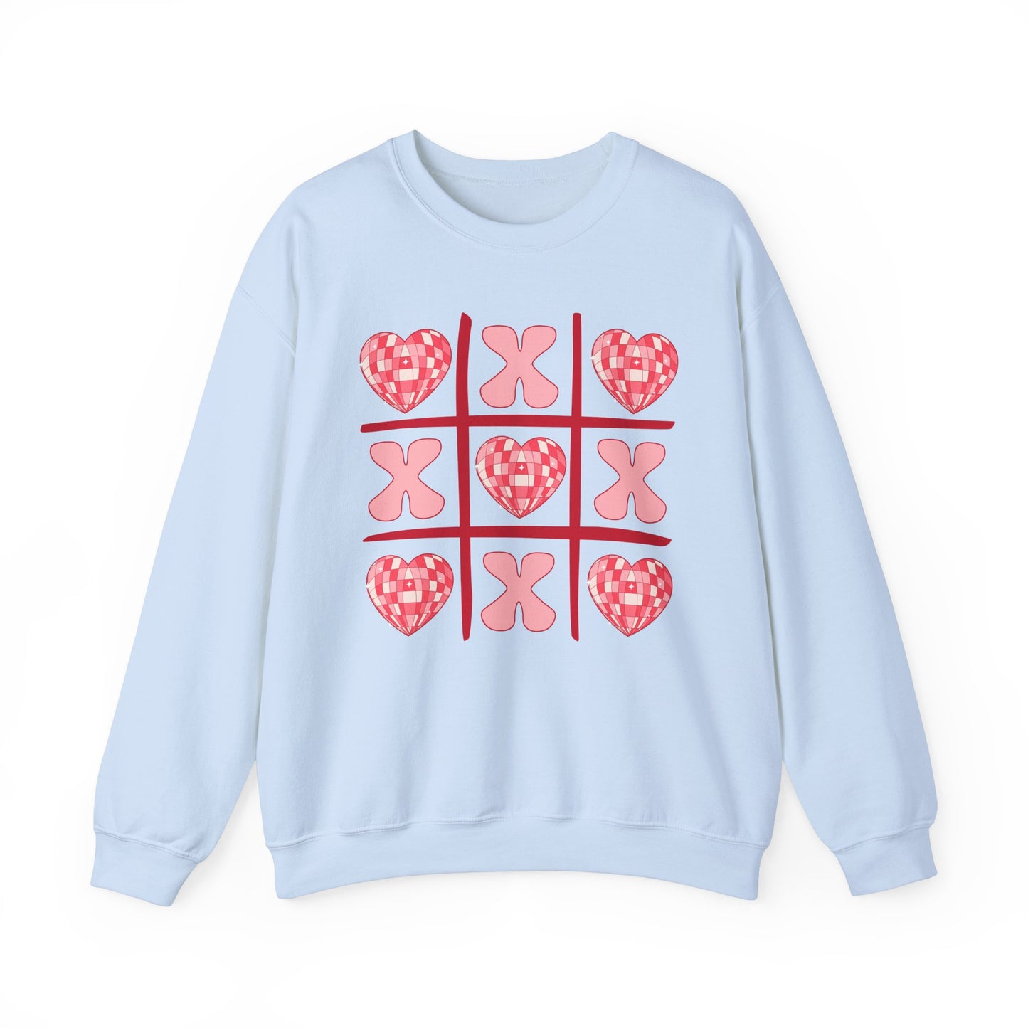 Hearts Tic Tac Toe Sweatshirt