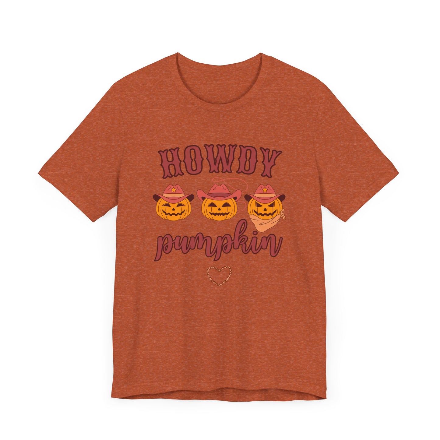 Howdy Pumpkin Short Sleeve Tee