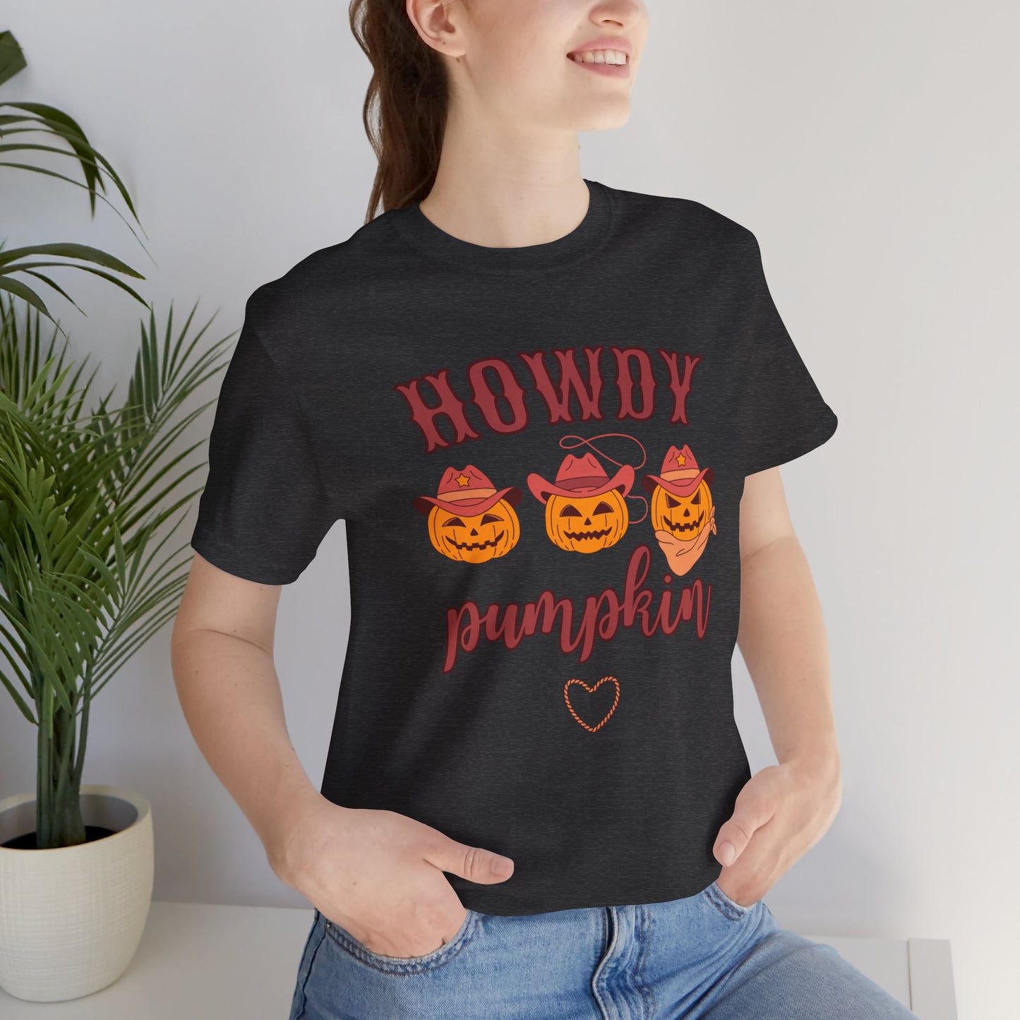 Howdy Pumpkin Short Sleeve Tee