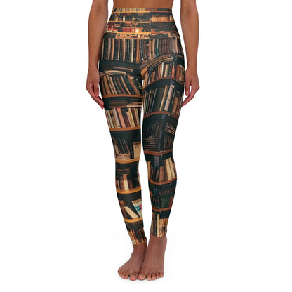 Book Lover High Waisted Yoga Leggings