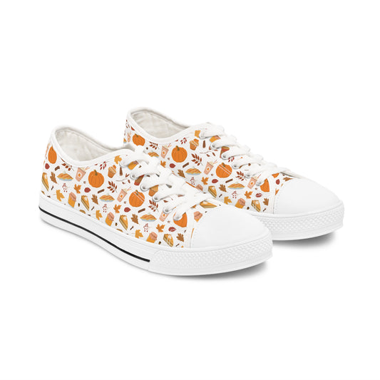 Pumpkin Everything Women's Low Top Sneakers