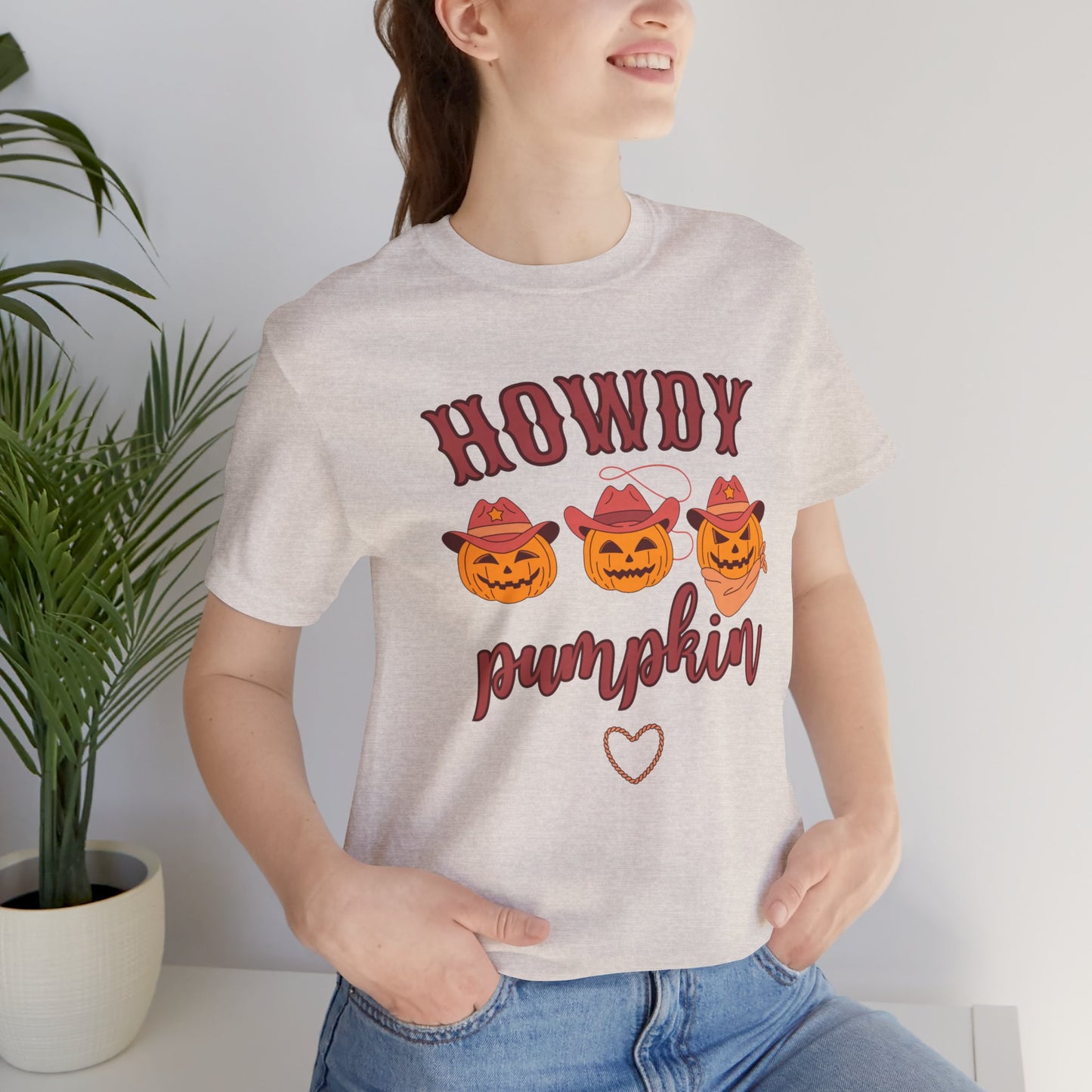 Howdy Pumpkin Short Sleeve Tee