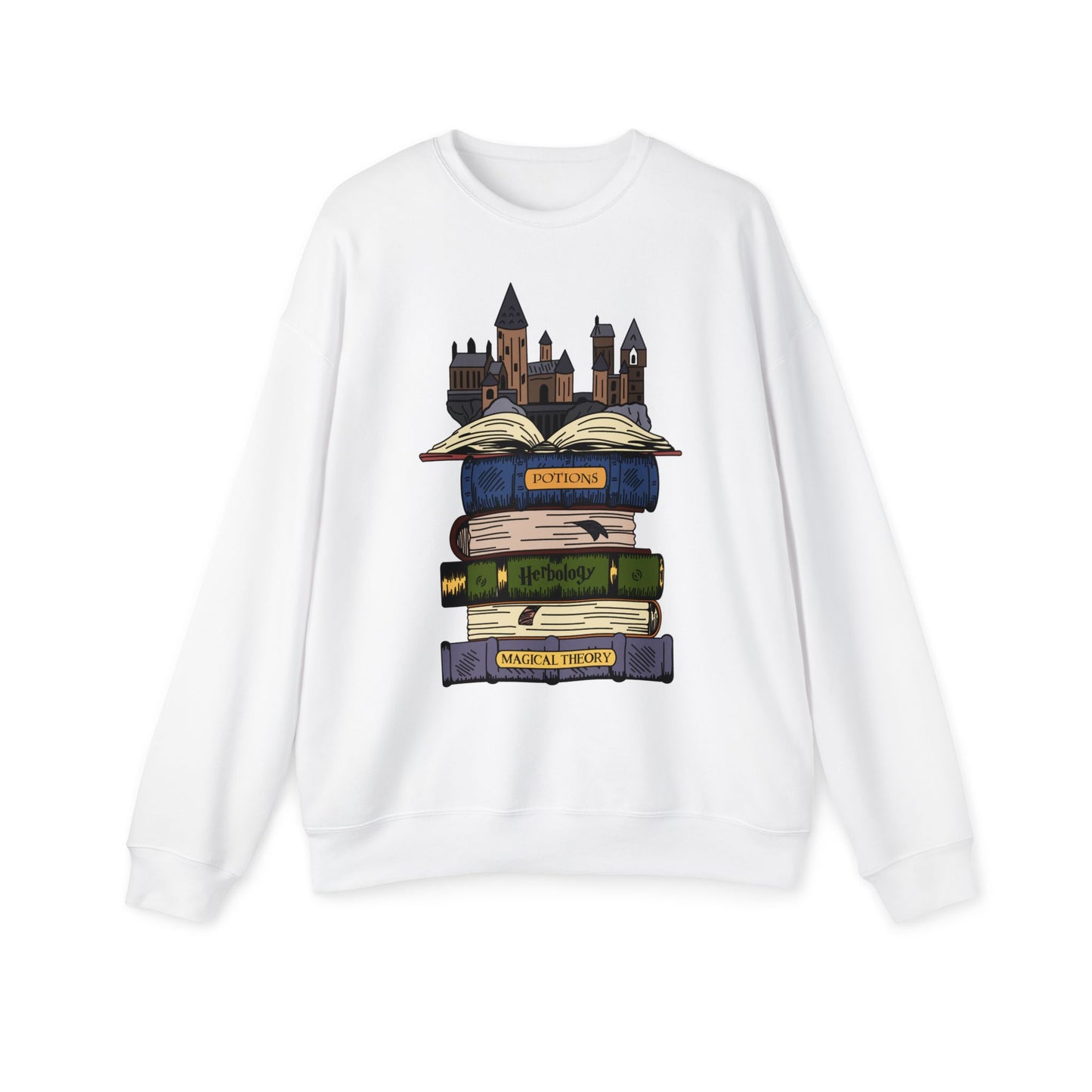 HP Books and Hogwarts Drop Shoulder Sweatshirt