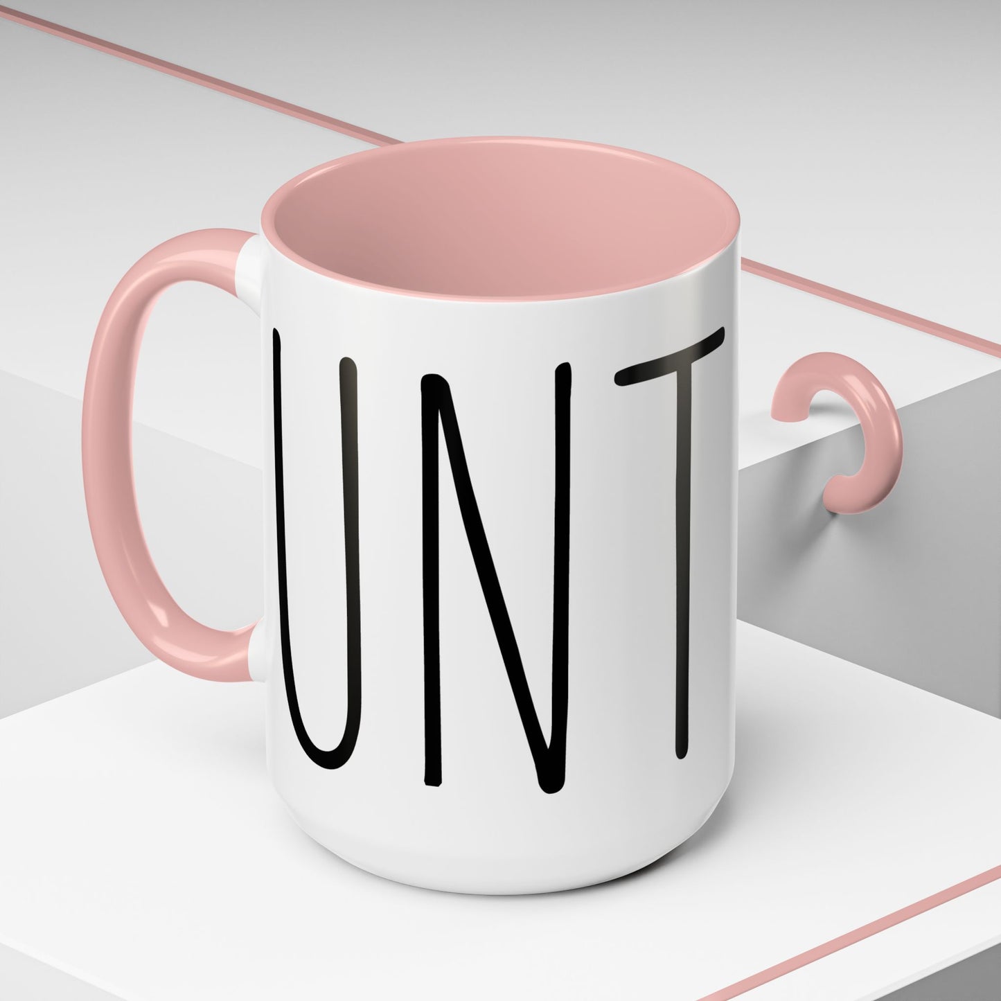 C-unt Accent Coffee Mug - Chic & Modern Drinkware for Daily Coffee Lovers