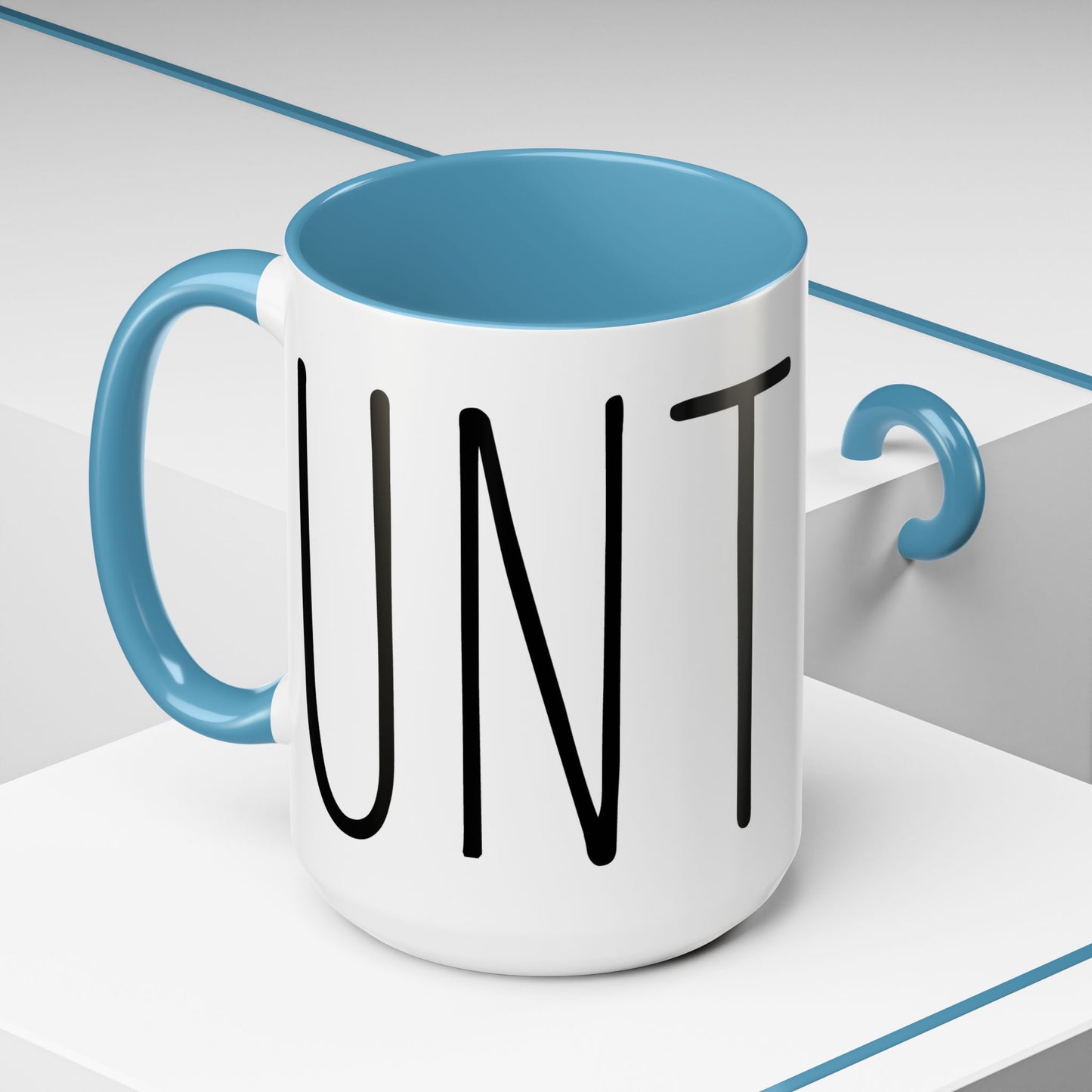 C-unt Accent Coffee Mug - Chic & Modern Drinkware for Daily Coffee Lovers