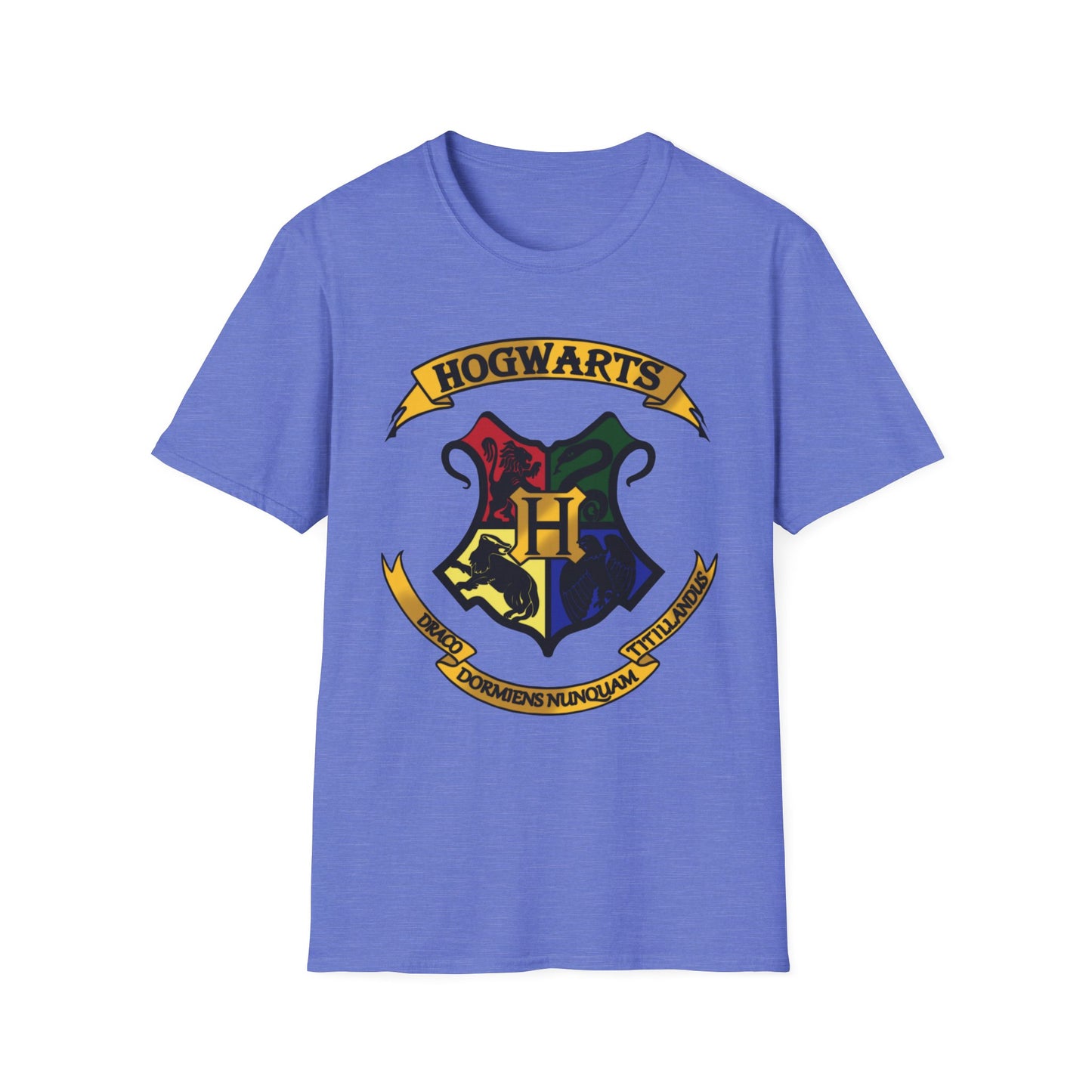 Hogwarts Crest Unisex Softstyle T-Shirt - Perfect for Harry Potter Fans