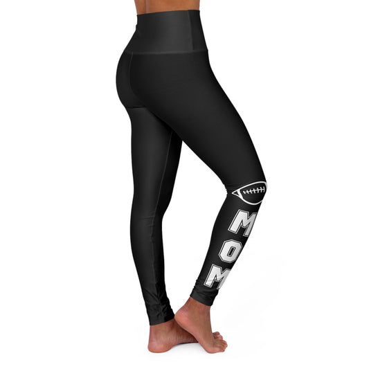 Football Mom High Waisted Yoga Leggings