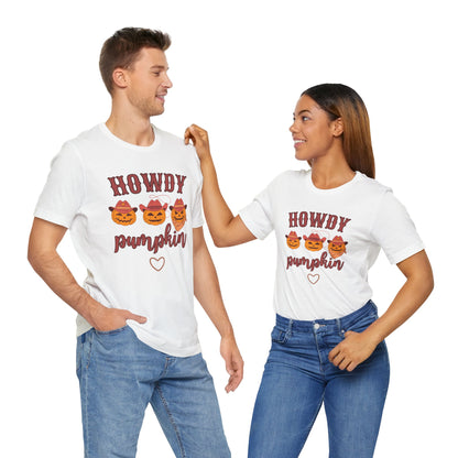 Howdy Pumpkin Short Sleeve Tee