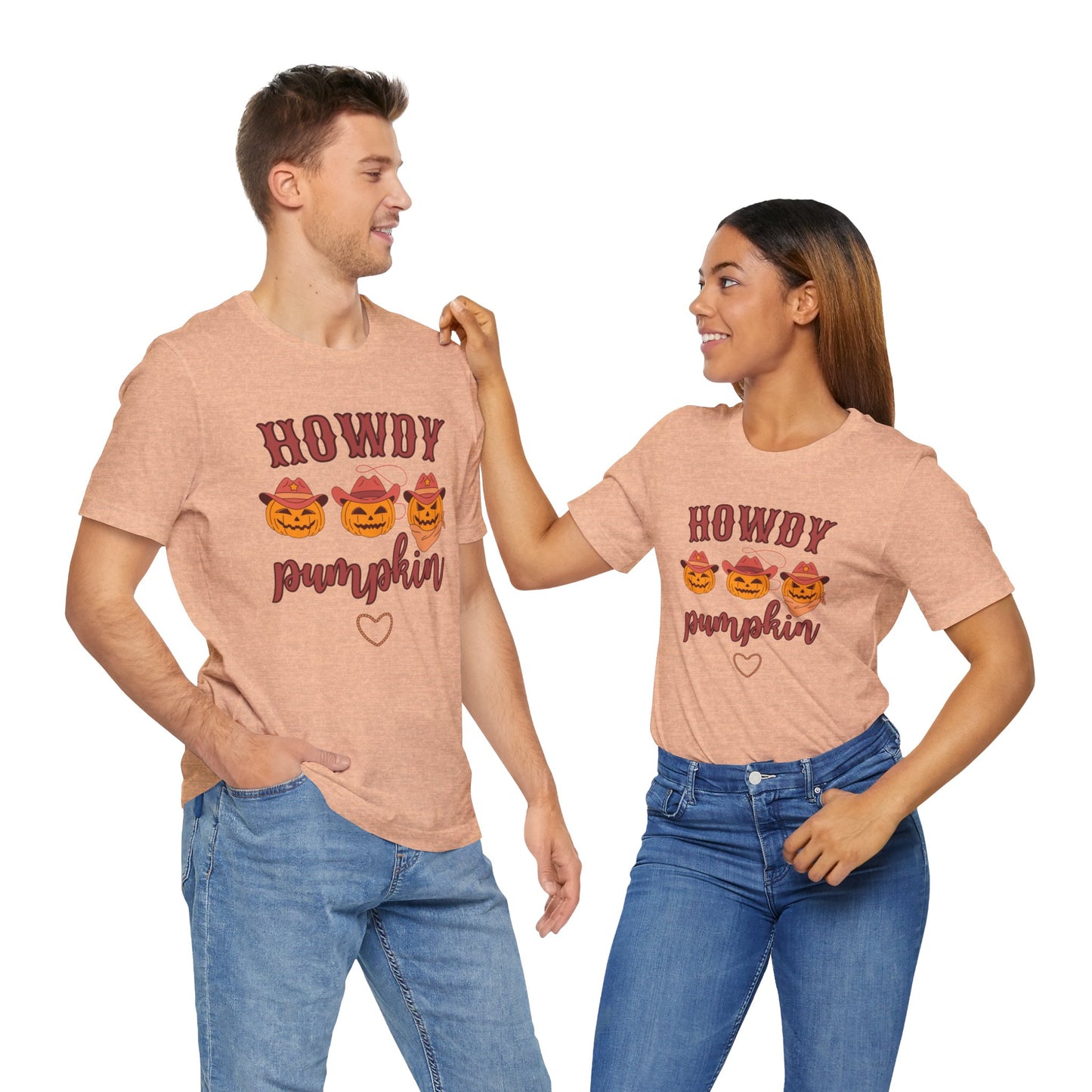 Howdy Pumpkin Short Sleeve Tee