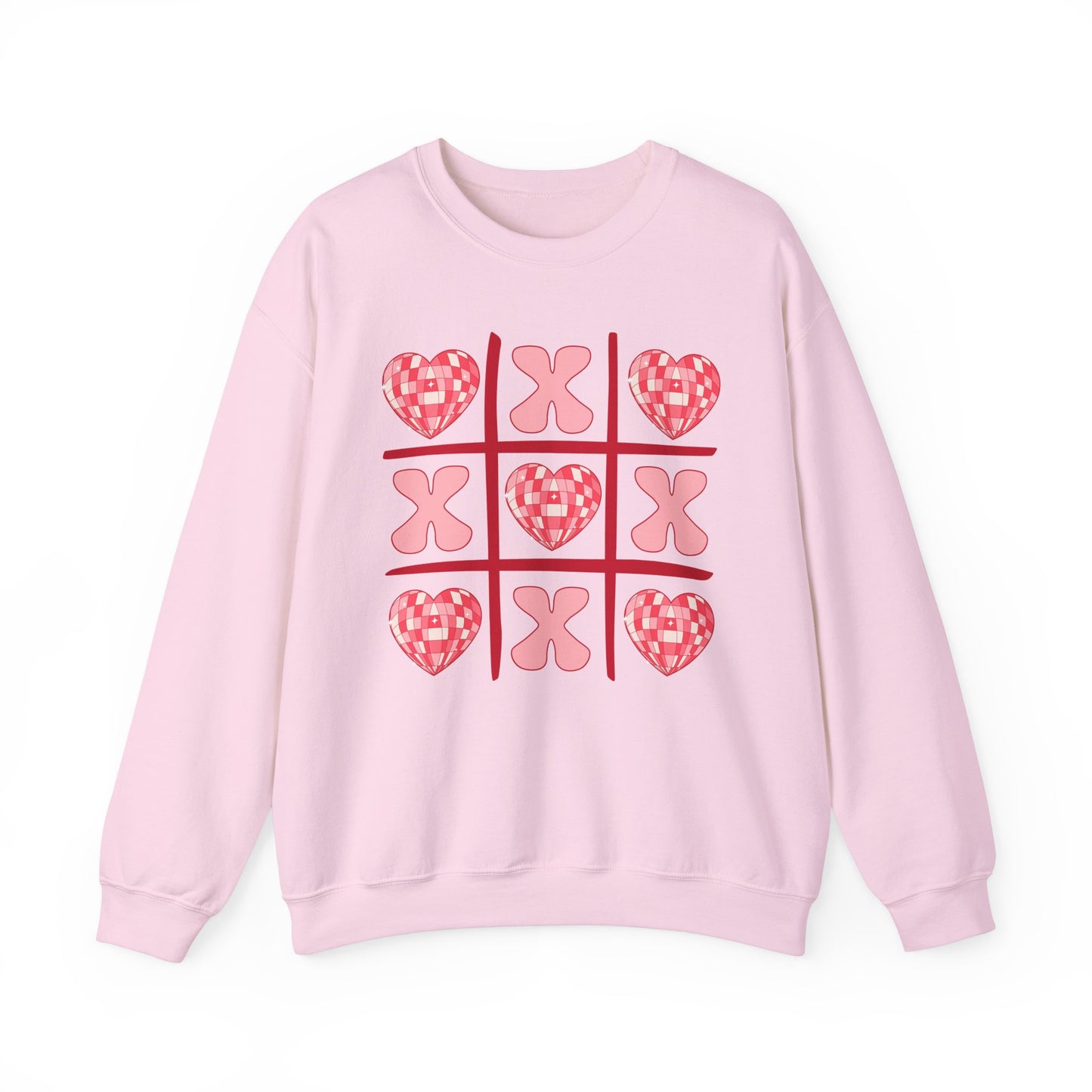 Hearts Tic Tac Toe Sweatshirt