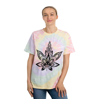 Mandala Marijuana Tie-Dye Short Sleeve Tee