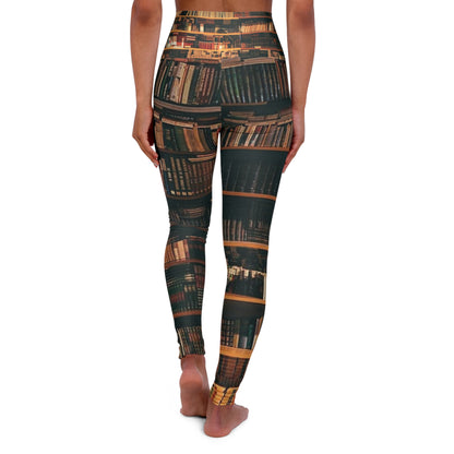 Book Lover High Waisted Yoga Leggings